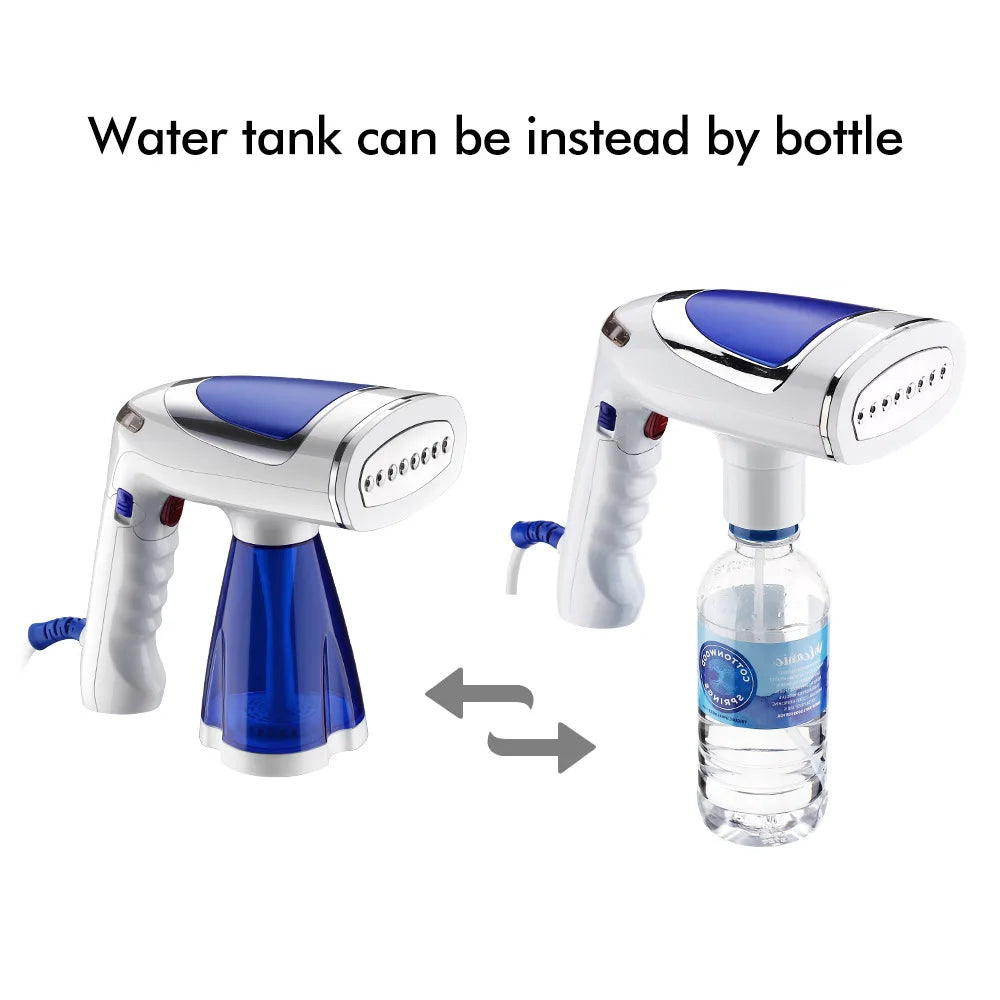 Electric Iron 1600W Handheld Steamer Powerful Garment Steamer Portable Fast-Heat Steam Iron Ironing Machine for Home Travel