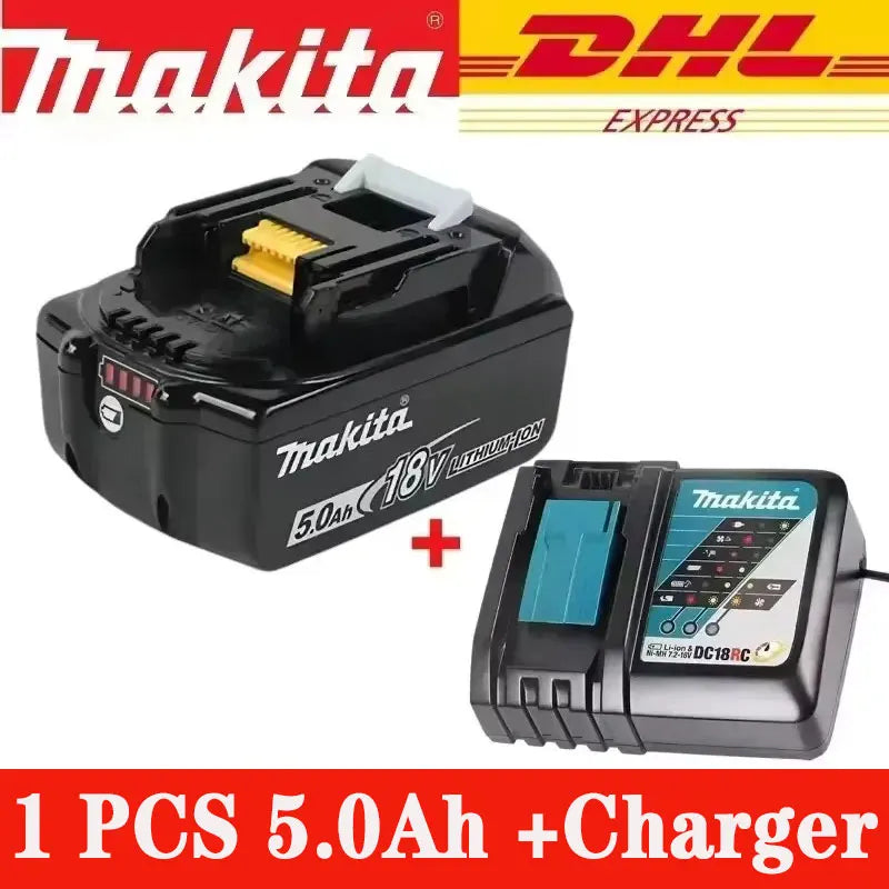 Original Makita 6.0Ah for Makita 18V Battery BL1830B BL1850B BL1850 BL1840 BL1860 BL1815 Replacement Lithium Battery