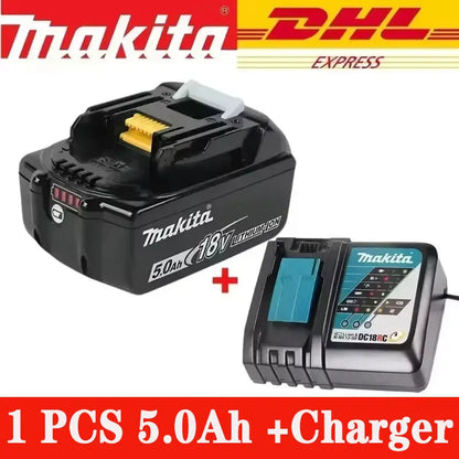 Original Makita 6.0Ah for Makita 18V Battery BL1830B BL1850B BL1850 BL1840 BL1860 BL1815 Replacement Lithium Battery