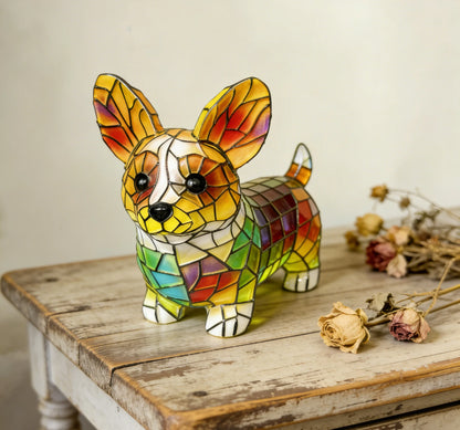 Fun Unique Artistic Cute Dog Shaped Decorative Ornament Small Night Light Modern New Design Atmospheric Lighting