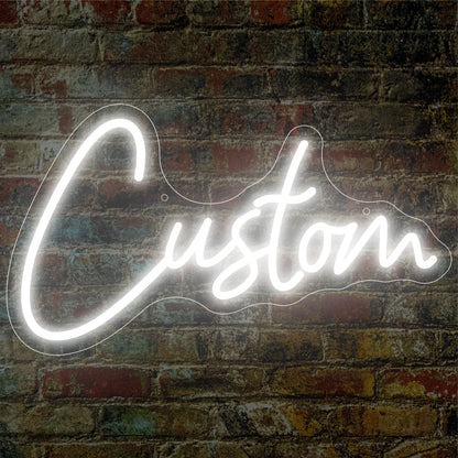 Custom LED Neon Signs, Personalized Letter Light Wall Decor for Weddings, Birthdays, Bedrooms, Game Rooms, Bars & Beauty Studios
