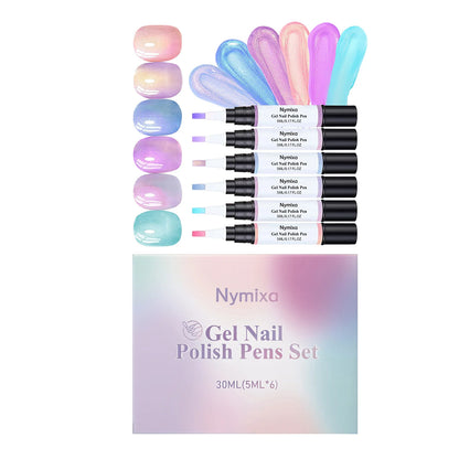 3in1 Gel Nail Polish Pens Set Multi Color No Base Top Coat Needed Quick Dry Long Lasting Easy DIY for Beginners Home Manicure