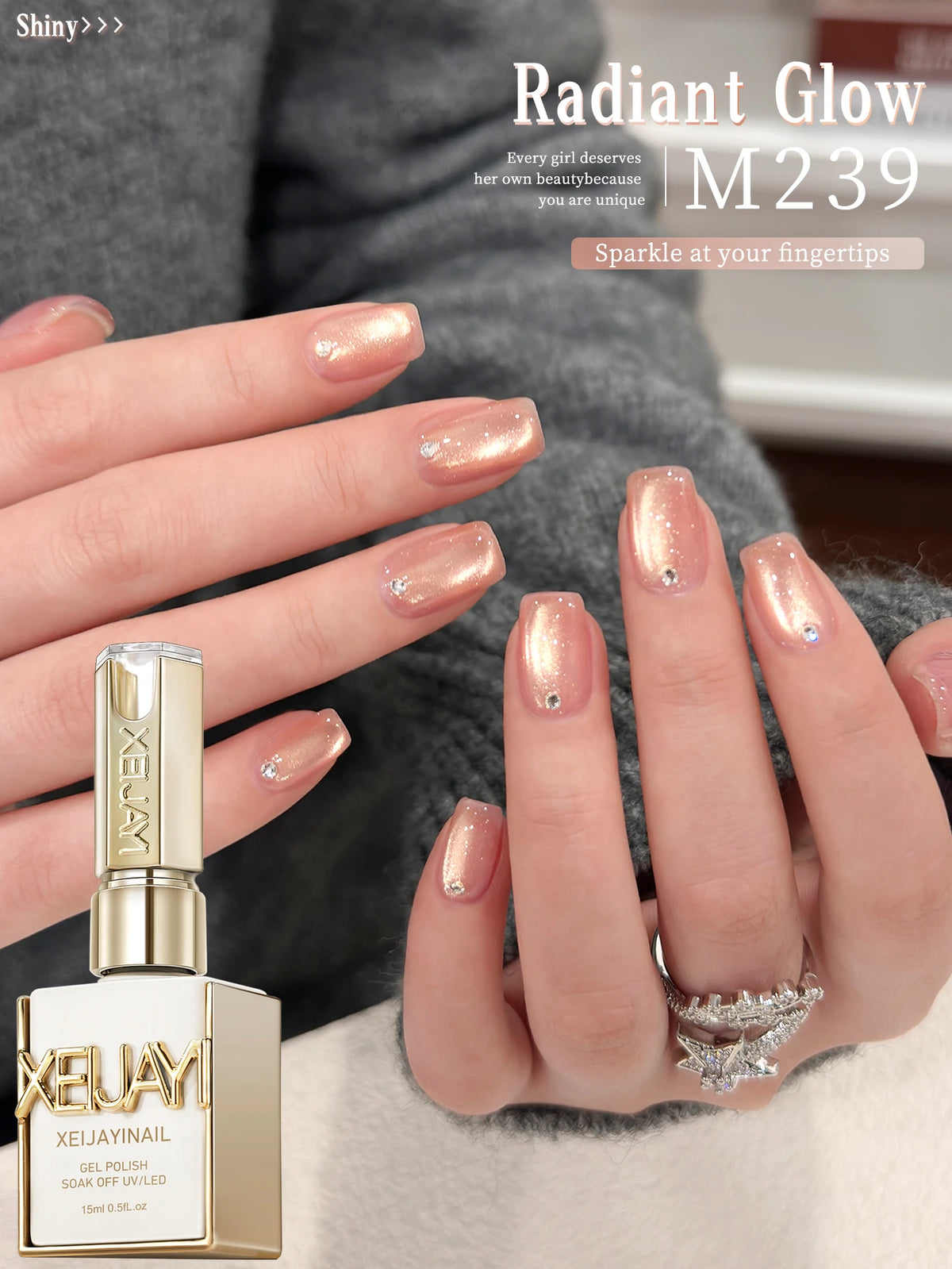 1PC 15ml Eggshell Gel Nail Polish Quail Egg Semi Permanent Nail Gel All For Manicure Soak Off UV LED Gel Varnish Nail Art