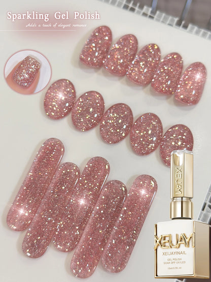 1PC 15ml Eggshell Gel Nail Polish Quail Egg Semi Permanent Nail Gel All For Manicure Soak Off UV LED Gel Varnish Nail Art
