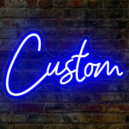 Custom LED Neon Signs, Personalized Letter Light Wall Decor for Weddings, Birthdays, Bedrooms, Game Rooms, Bars & Beauty Studios