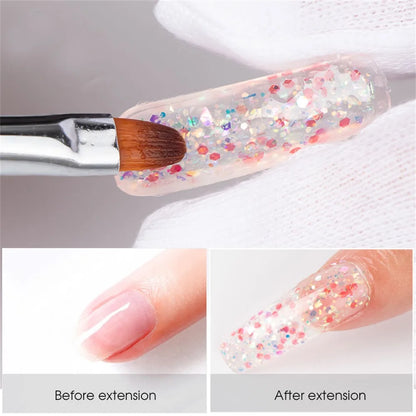 LIMEGIRL Nail UV Gel Polish Set With UV Lamp And Drill Machine Base&Top Coat for Manicure Gel Nail Polish Soak Off Acrylic Kit