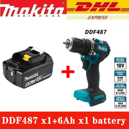 Original Makita 6.0Ah for Makita 18V Battery BL1830B BL1850B BL1850 BL1840 BL1860 BL1815 Replacement Lithium Battery