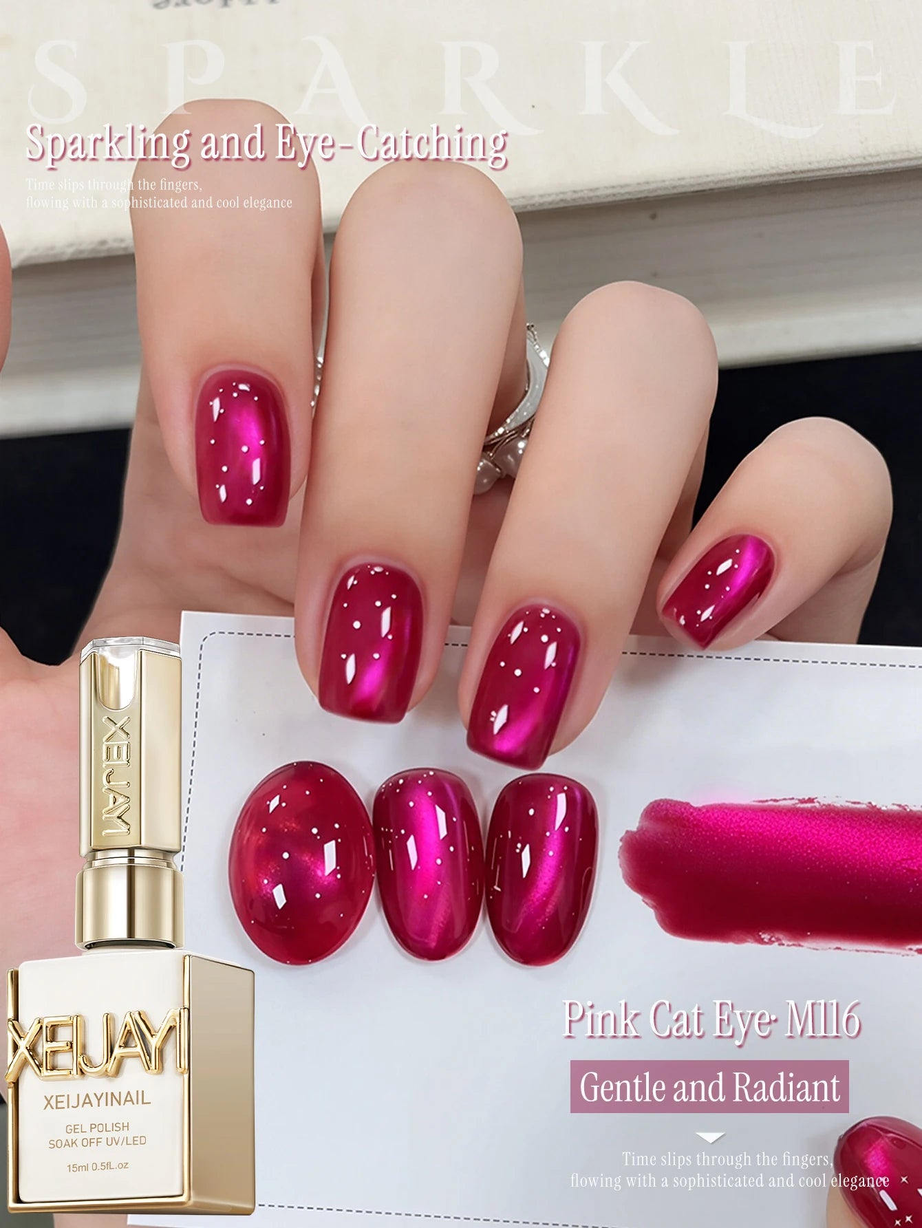 1PC 15ml Eggshell Gel Nail Polish Quail Egg Semi Permanent Nail Gel All For Manicure Soak Off UV LED Gel Varnish Nail Art