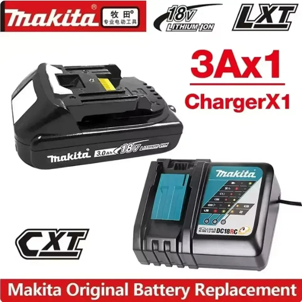 Original Makita 6.0Ah for Makita 18V Battery BL1830B BL1850B BL1850 BL1840 BL1860 BL1815 Replacement Lithium Battery