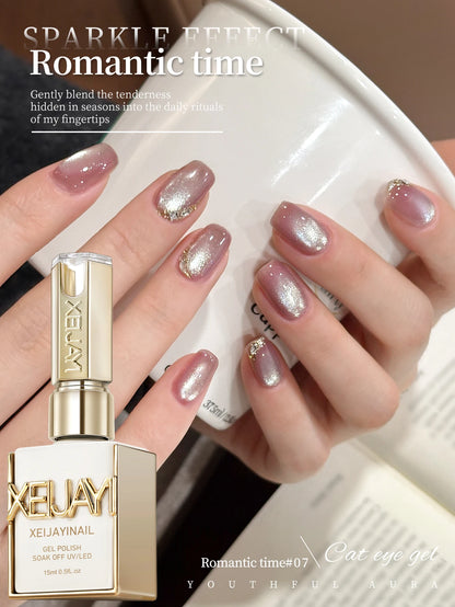 1PC 15ml Eggshell Gel Nail Polish Quail Egg Semi Permanent Nail Gel All For Manicure Soak Off UV LED Gel Varnish Nail Art