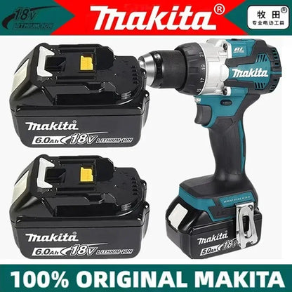 Original makita accessories 6Ah for Makita 18V Battery BL1830B BL1850B BL1850 BL1840 BL1860 BL1815 Replacement Lithium Battery