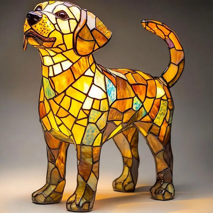 Fun Unique Artistic Cute Dog Shaped Decorative Ornament Small Night Light Modern New Design Atmospheric Lighting