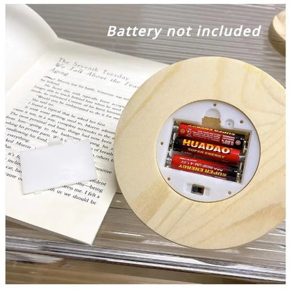 Artificial Tulip Flower Night Light Ornaments Handmade DIY Bedsides LED Night Lamp Bedroom Desk Decor Birthday Gifts Table Lamp