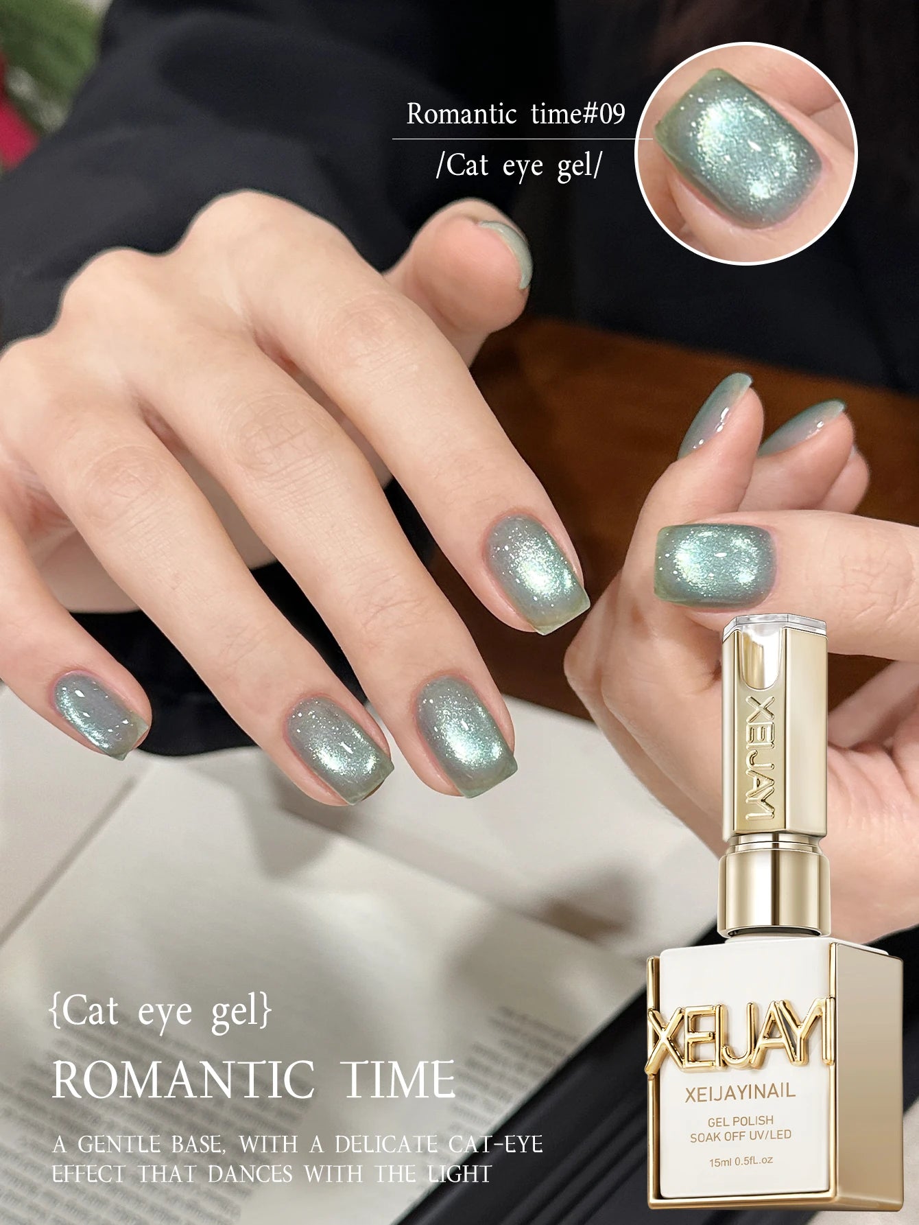 1PC 15ml Eggshell Gel Nail Polish Quail Egg Semi Permanent Nail Gel All For Manicure Soak Off UV LED Gel Varnish Nail Art