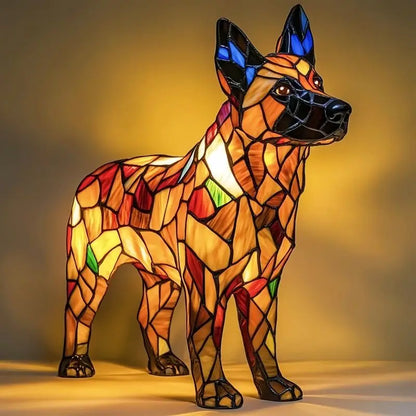 Fun Unique Artistic Cute Dog Shaped Decorative Ornament Small Night Light Modern New Design Atmospheric Lighting