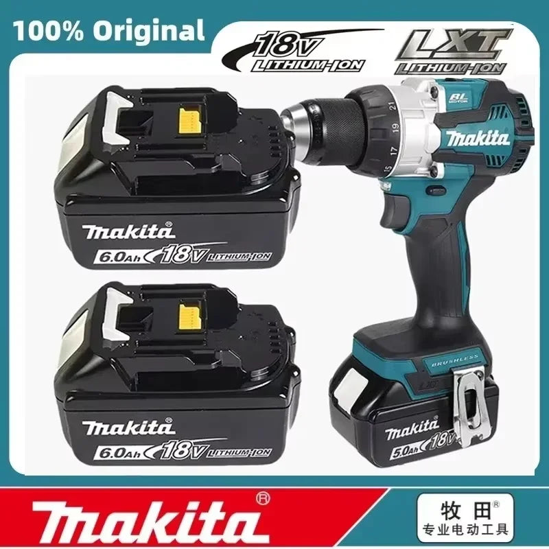 Original Makita 6.0Ah for Makita 18V Battery BL1830B BL1850B BL1850 BL1840 BL1860 BL1815 Replacement Lithium Battery