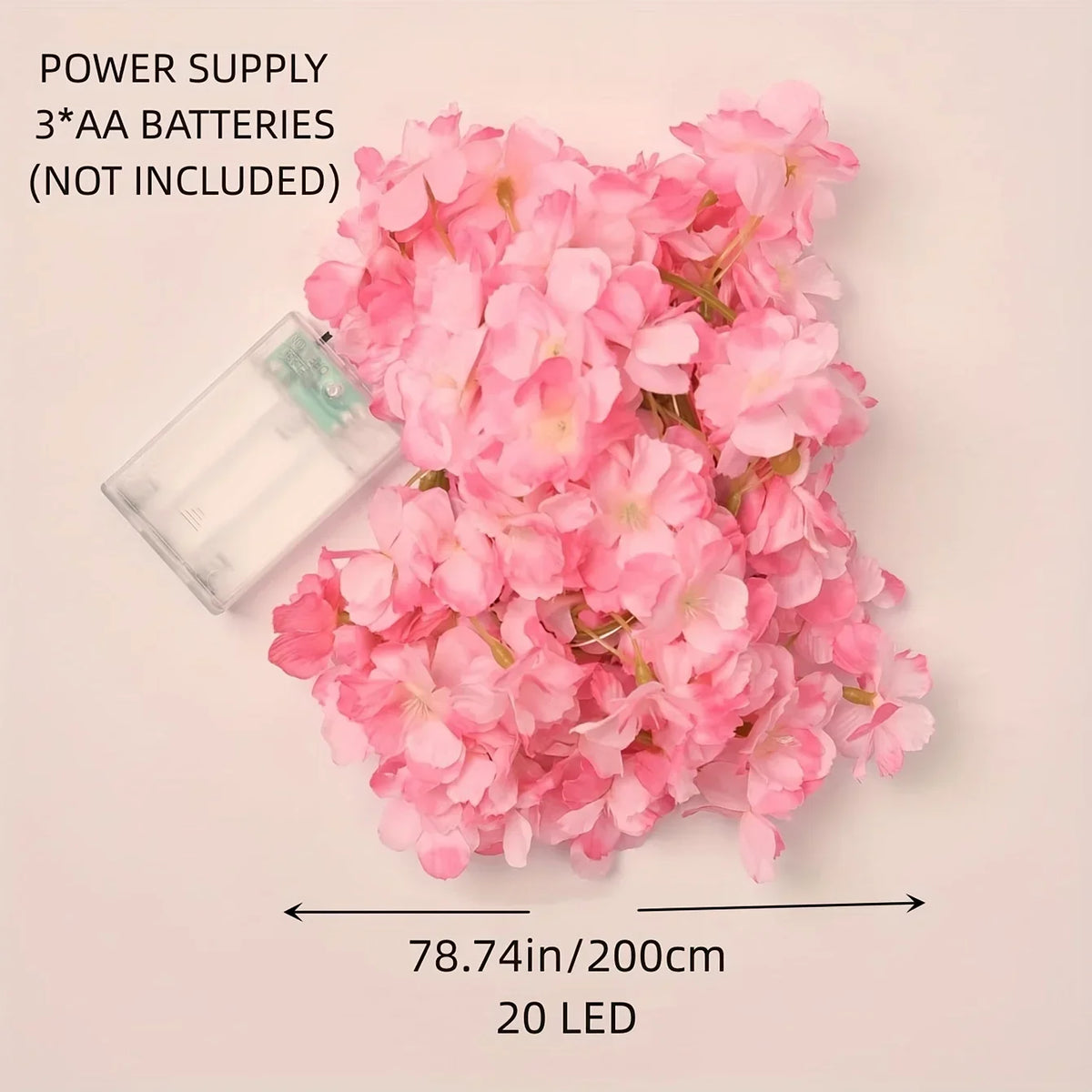 LED Cherry Blossom Lamp String Yard Light New Year Decor Festival Garden Lawn Indoor LED Outdoor Home Wedding Decorative Lights