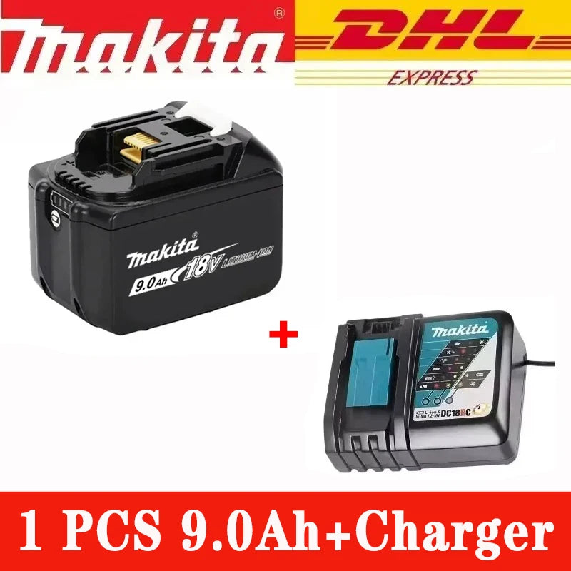Original Makita 6.0Ah for Makita 18V Battery BL1830B BL1850B BL1850 BL1840 BL1860 BL1815 Replacement Lithium Battery