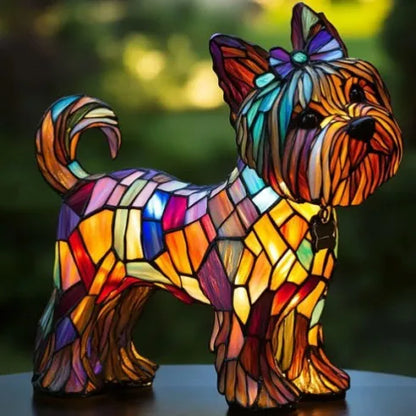 Fun Unique Artistic Cute Dog Shaped Decorative Ornament Small Night Light Modern New Design Atmospheric Lighting