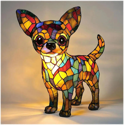 Fun Unique Artistic Cute Dog Shaped Decorative Ornament Small Night Light Modern New Design Atmospheric Lighting
