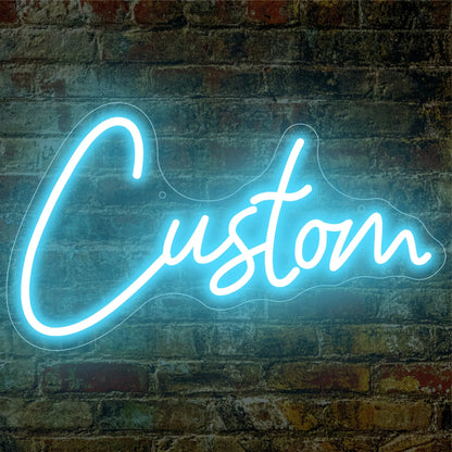 Custom LED Neon Signs, Personalized Letter Light Wall Decor for Weddings, Birthdays, Bedrooms, Game Rooms, Bars & Beauty Studios