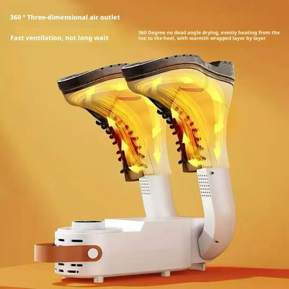 All-in-1 Smart Shoe Dryer Portable Automatic Fast Drying with Deodorization & Sterilization – Perfect for Home and Dorm Living