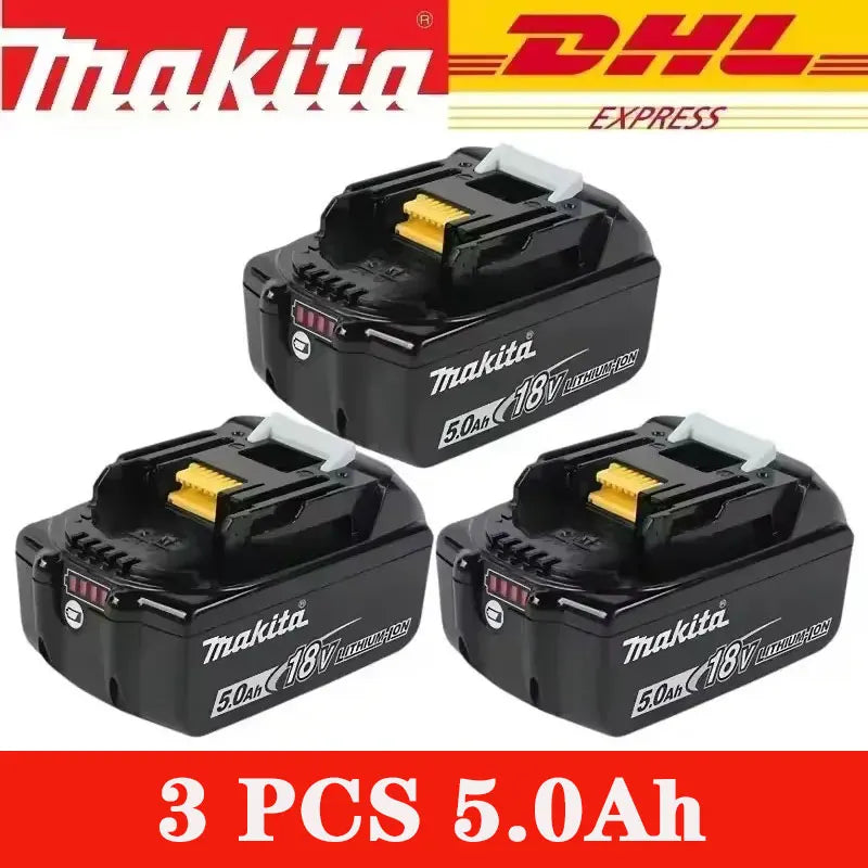 Original Makita 6.0Ah for Makita 18V Battery BL1830B BL1850B BL1850 BL1840 BL1860 BL1815 Replacement Lithium Battery