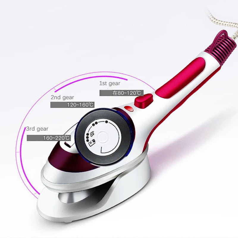 110V/220V Handheld Steam Iron Garment Steamer Clothes 800W Power Electric Steam Iron  Small Portable Traveling Clothes Steamer