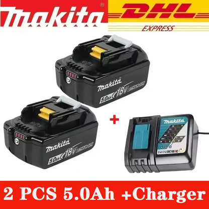 Original Makita 6.0Ah for Makita 18V Battery BL1830B BL1850B BL1850 BL1840 BL1860 BL1815 Replacement Lithium Battery