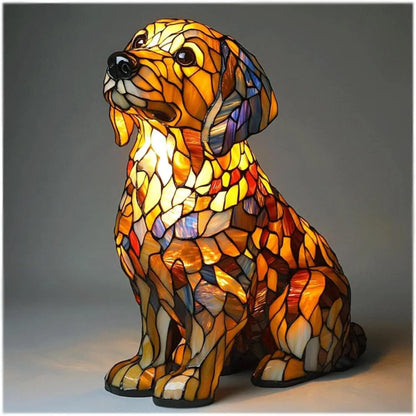 Fun Unique Artistic Cute Dog Shaped Decorative Ornament Small Night Light Modern New Design Atmospheric Lighting