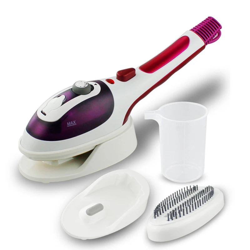 110V/220V Handheld Steam Iron Garment Steamer Clothes 800W Power Electric Steam Iron  Small Portable Traveling Clothes Steamer