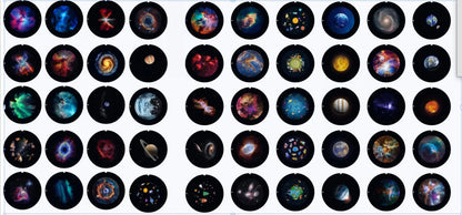 Galaxy Star Projector 2 in 1 Night Light Home Background Atmosphere Lamp Perfect Gift for Boyfriend & Girlfriend