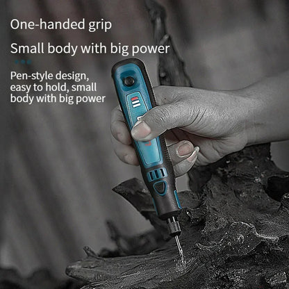 Cordless Electric Drill Micro Rotary Tool 3.6V 5000-10000-15000r Rechargeable Wireless Mini Grinder Mini Drill Engraver Kit