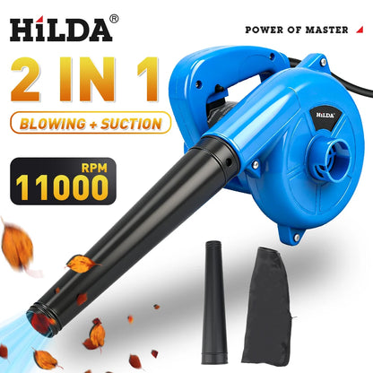HILDA 1000W Electric Air Duster Computer Cleaner - High Power Dust Blower for Electronic Devices Dust Collector Blower