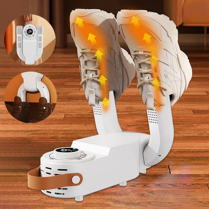220V Electric Shoe Dryer Boots Drying Machine Foldable Portable Footwear Dryer For Sneakers Slippers Fast Dry Heater