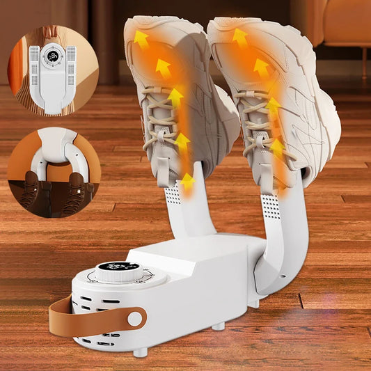 220V Electric Shoe Dryer Boots Drying Machine Foldable Portable Footwear Dryer For Sneakers Slippers Fast Dry Heater