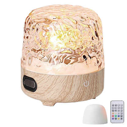 Ocean Wave Projector Light 16 Colors Atmosphere Lights with Remote & Touch Control Bluetooth Speaker Projector Night Lights
