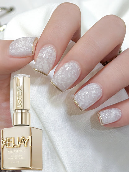 1PC 15ml Eggshell Gel Nail Polish Quail Egg Semi Permanent Nail Gel All For Manicure Soak Off UV LED Gel Varnish Nail Art