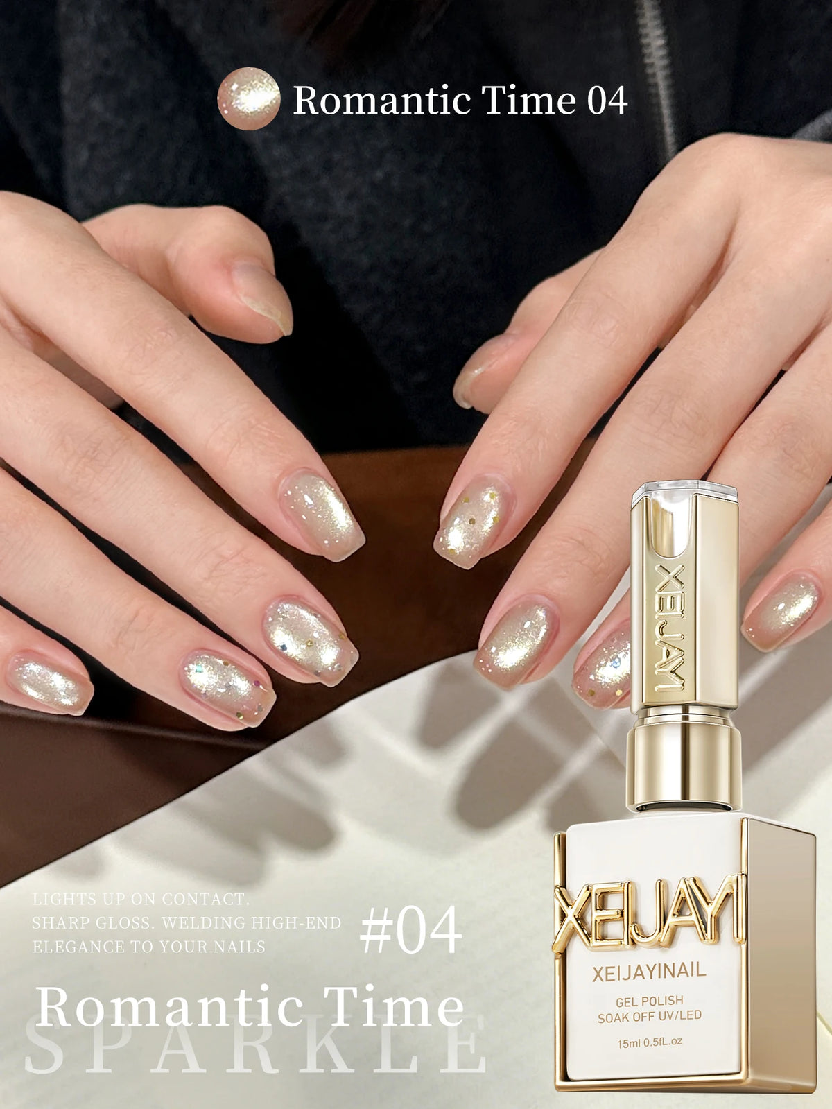 1PC 15ml Eggshell Gel Nail Polish Quail Egg Semi Permanent Nail Gel All For Manicure Soak Off UV LED Gel Varnish Nail Art