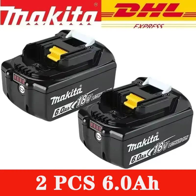 Original Makita 6.0Ah for Makita 18V Battery BL1830B BL1850B BL1850 BL1840 BL1860 BL1815 Replacement Lithium Battery